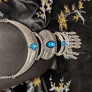 Paparazzi Lunar Enchantment Blue Necklace